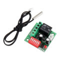 3pcs Digital Temperature Control Switch Adjustable Thermostat Temperature Switch 12V Cooling Control