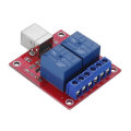 5pcs 2 Channel 5V HID Driverless USB Relay USB Control Switch Computer Control Switch PC Intelligent