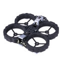 Flywoo Chasers DJI Version 138mm 3K Carbon Fiber Frame Kit w/ Ducts Compatible DJI Air Unit for RC D