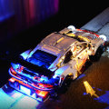 DIY LED Light Lighting Kit Only for LEGO 42096 Technic Porsche 911 RSR Bricks Toy