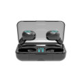 TWS Wireless bluetooth 5.0 Headset Binaural Call 2500mAh Charging Power Sports HIFI Waterproof Earph