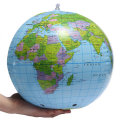 PVC Inflatable Globe Beach Ball Geography 16Inch World Map Educational Toys