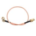 5Pcs 100CM SMA cable SMA Male Right Angle to SMA Female RF Coax Pigtail Cable Wire RG316 Connector A