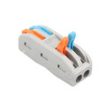 20Pcs PCT-2 2Pin Colorful Docking Connector Electrical Connectors Wire Terminal Block Universal Elec