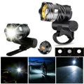 XANES XL44  650LM T6 LED Zoomable Bike Headlight USB Charging Super Bright Bike Front Light Cyclin