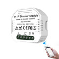 MoesHouse MS-105 AC90-240V DIY Smart WiFi Light LED Dimmer Switch Smart Life/Tuya APP Remote Control