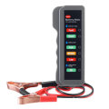 12V Car Battery Tester Digital Alternator Detector Mate Car Lighter Plug Diagnostic Tool with 6 LED
