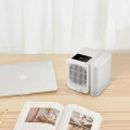 MICROHOO 6W 1000ml Water Capacity White Mini Air Conditioner Touch Screen Adjustment Energy Saving L