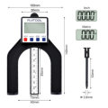 0-80mm Digital Height Gauge Magnetic Feet Electronic Caliper Depth Gage For Router Tables Woodworkin