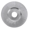 100x22mm Wood Angle Grinding Wheel Grinder Shaping Disc Flat Tungsten Carbide Wood Carving Disc