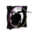 7 Colors 120mm PC Case Fan Computer Ultra Silent LED Light Cooler Heatsink Fan