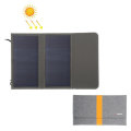 HAWEEL 5V 14W Waterproof Solar Charge Bag Folding Panel DIY Power Bank with Dual USB
