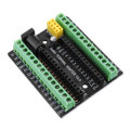 3pcs Nano V3.0 Terminal Adapter AVR ATMEGA328P with NRF2401+ Expansion Interface DC Power Board