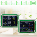 PM1.0 PM2.5 PM10 Detector Module Air Quality Dust Sensor Tester with 2.8 Inch LCD Display for Monito
