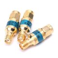 3Pcs 20DB 2W 0-6GHz Golden Attenuator SMA-JK Male to Female RF Coaxial Attenuator