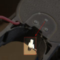 Practical Led Smart Tail Light Cable Direct Fit Electric Scooter Part Battery Line Foldable Wear Res