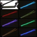 LED Strip Flashlight Bar Lamp Night Light For M365 Electric Scooter Kit