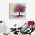 Framed Colorful Tree Abstract Print Art Oil Paintings Picture Home Decor