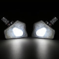 2Pcs LED Car Rearview Mirror Lights Under Mirror Puddle Lights For Mercedes Benz W117 W204 W212 W221