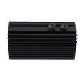 58x22x27mm Black 12mm Aluminum Heat Sink Groove Fixed Radiator Seat Cooling Heat Sink for 12mm Laser