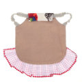 Chicken Hen Figure Saddle Apron Feather Wing Back Cotton Warm Jacket Protection Aprons