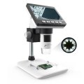 MUSTOOL G700 4.3 Inches HD 1080P Portable Desktop LCD Digital Microscope Support 10 Languages 8 Adju