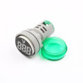 5pcs Green LED 22mm DC Voltage Measuring Instrument Mini Voltagemeter DC6~100V AD101-22VM Indicator