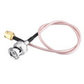 10pcs 30cm BNC Male to SMA Male Connector 50ohm Extension Cable Length Optional