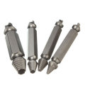 Drillpro 4PCS Double Side Damaged Screw Extractor Out Remover Bolt Stud Tool
