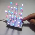 Geekcreit DIY C51 Touch Control 3x3x4 Color LED Light Cube Kit