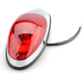 235x96x70mm LED Rear Tail SidE-mount Plate Light Red