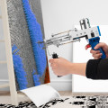 Cut Pile Tufting Guns Carpet Weaving Flocking Machine Set Hand-Held Electric Punch Needle Looped Pil