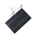 2W 5V USB Solar Panel Outdoor Portable Solar Charger Pane Climbing Fast Charger