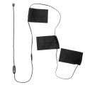 3 Gear USB Electric Heating Pads Thermal Vest Clothes Heated Mobile