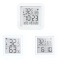 Tuya WIFI Temperature Humidity Smart Sensor Clock Digital Display Remote Control Thermometer Support