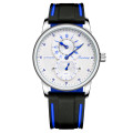 FORSINING FSG8203 Fashion Men Automatic Watch Creative Dial Leather Strap Mechanical Watch
