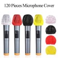 120 Pcs Microphone Cover Odor Removal Disposable Mike Cover Non-Woven Cloth Shield Micraphone Cover