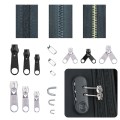 85Pcs Zipper Repair Kit Zipper Replacement Zipper Pull Rescue Kit with Zipper Install Pliers Tool an