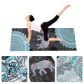 183*63cm Yoga Mats Microfiber Printing Outdoor Indoor Sports Fitness Yoga M