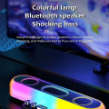 Bluetooth Soundbar Wireless Speaker RBG Colorful Light