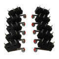 10Pcs Micro Limit Switch Roller Lever 5A 125V Open Close Switch