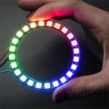 DC4-7V LED Ring 24 x WS2812 5050 RGB LED with Integrated Drivers