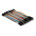 40pcs 10cm Male To Female Jumper Cable Dupont Wire