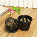 10Pcs  Black Mesh Net Hydroponic Aeroponic Flower Container Plant Grow Pot Cup Planting Baskets