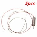5pcs DC 3.7V 66000RPM Wired Micro Coreless Motor for Model Toy