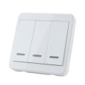 5pcs KTNNKG 433MHz Universal Wireless Remote Control 86 Wall Panel RF Transmitter With 3 Buttons For
