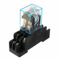 1Pcs AC110V Coil Power Relay LY2NJ JQX-13F DPDT 8 Pin PTF08A With Socket Base