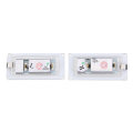 Pair LED License Plate Lights Canbus Error Free for BMW 3-series E46 2D Convertible M3 04-06