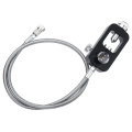 36 Inch HPA Tank Fill Station Pressure Adapter Scuba Hose Whip 90cm Stainless