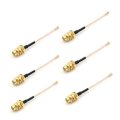 6 PCS Mini IPEX UFL. IPX to SMA Adapter Cable Antenna Extension Wire 20*20 for Micro VTX RX FPV Syst